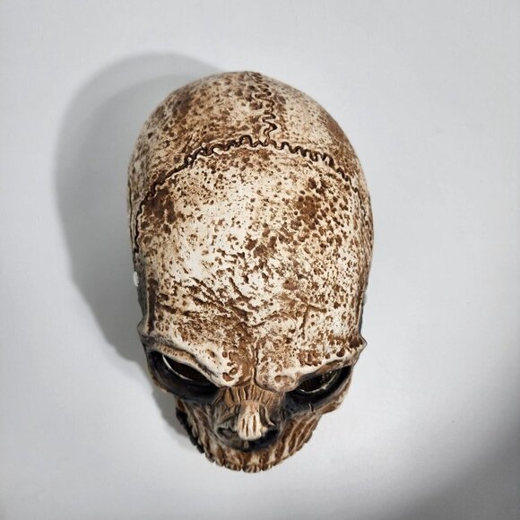 Cosplay Skull Skeleton Head Creepy Scary Halloween Mask Full Face Party Props - Picture 11 of 11